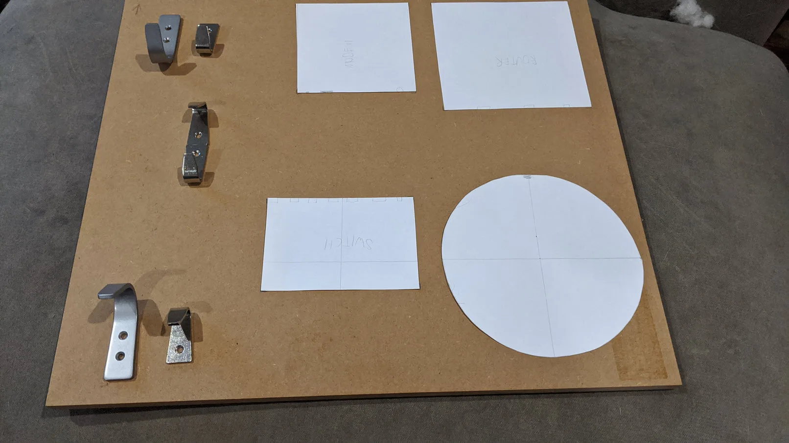 Device mockup with templates
