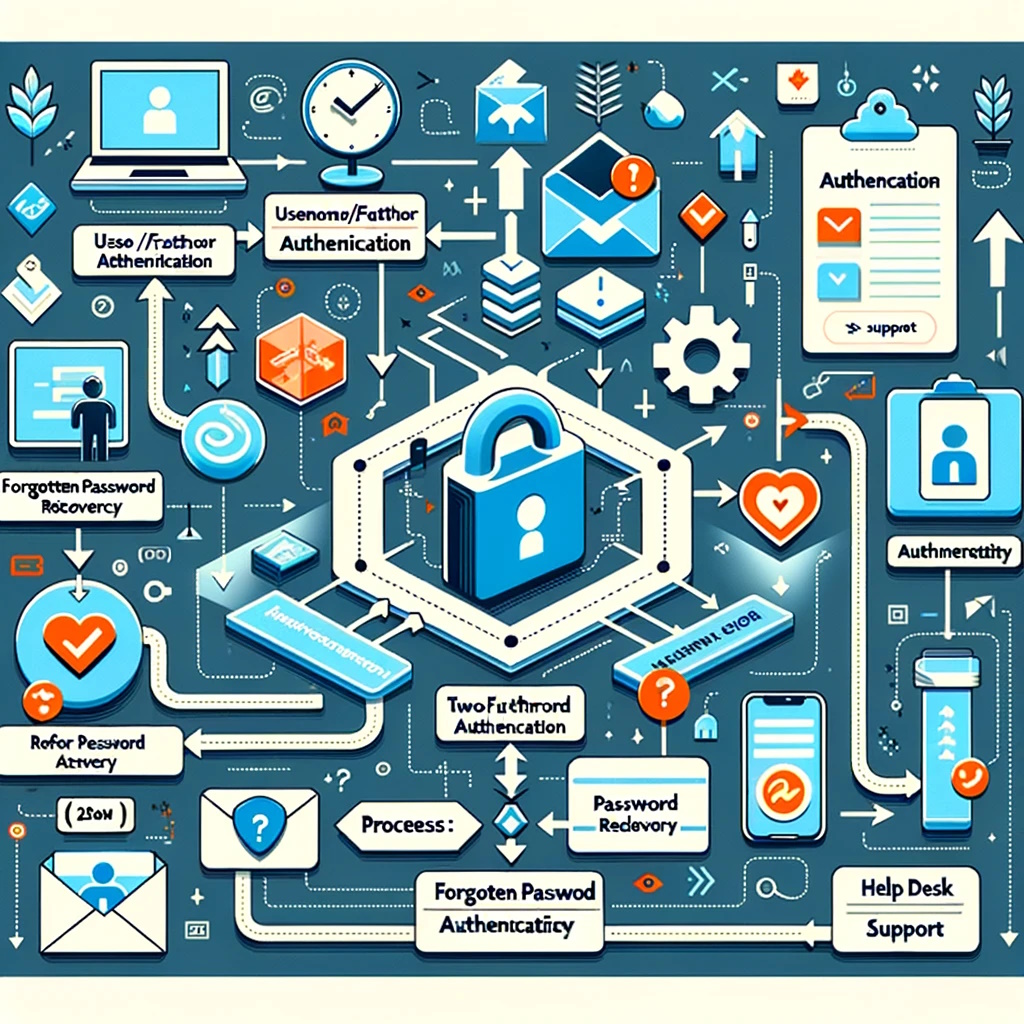 ChatGPT's attempt at visually representing authentication