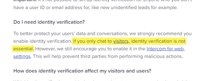 Intercom documentation